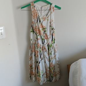 Floral boutique graduation dress